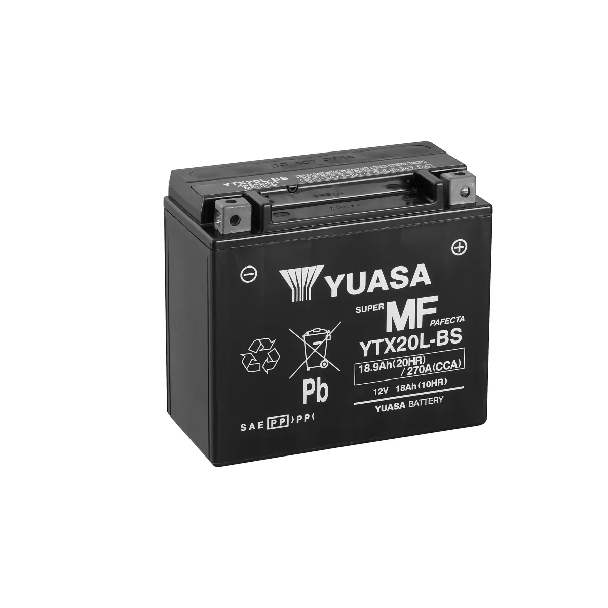 Batteries Yuasa Humide 18 A (YTX20 L-BS)